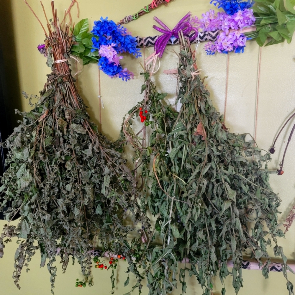 Dried Lemongrass, Mint and Rose Mix